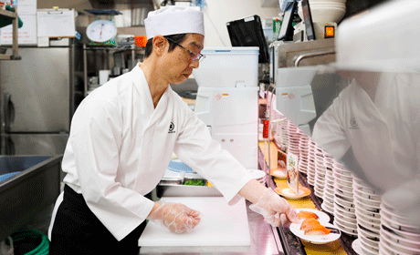 回転寿司みさき 中野１号サンモール