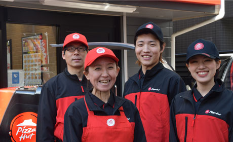 土日祝勤務できる方歓迎！週1日～／2時間～◎《ピザハット》シフト...